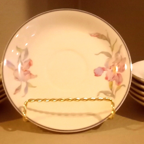 Vintage Universal Cambridge Iris Saucer Bundle - 11 - 5.75"  Saucer Plates - Picture 6 of 11